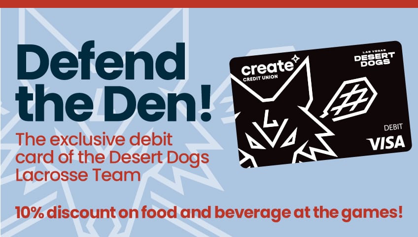 Discounts with Your Las Vegas Desert Dogs Debit Card